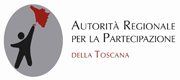 logo dell'autorità regionale per la partecipazione della toscana